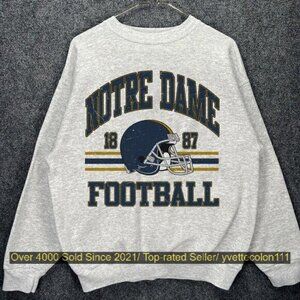 Notre Dame Football 1887 College Retro Fan Sweatshirt